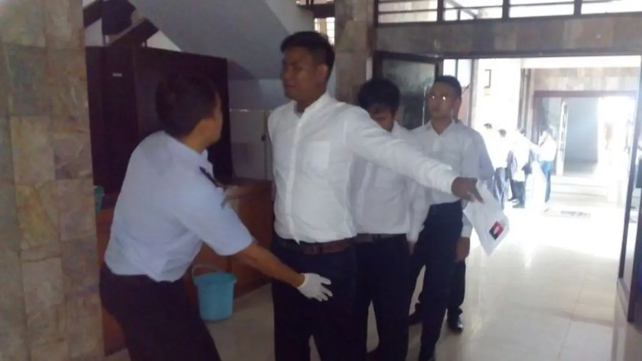 Pemeriksaan peserta tes CPNS 2017. (Dok BKN)