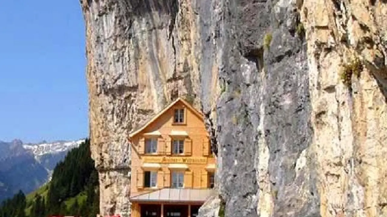 Berggasthaus Aescher-Wildkirchli di Swiss