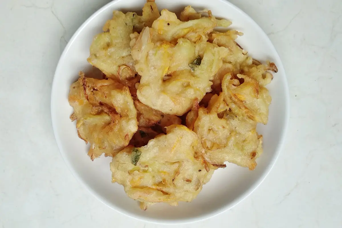bakwan sawi putih