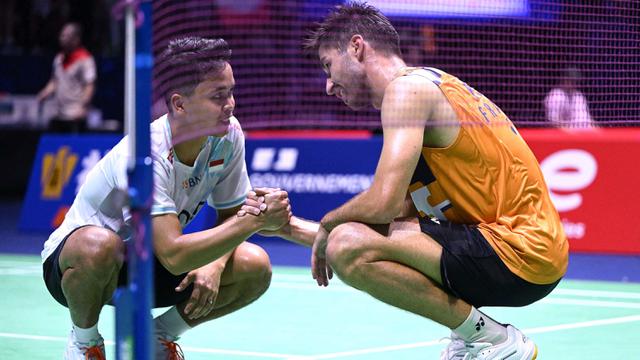 Bertanding 92 Menit, Anthony Sinisuka Ginting Dipaksa Akui Keunggulan Toma Junior Popov