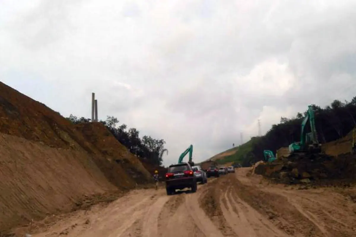 Penampakan Jalan Tol Bawen-Salatiga. (Foto: Fiki Ariyanti/Liputan6.com)