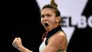 6. Simona Halep (Rumania) - Petenis putri berusia 29 tahun ini bertengger di posisi kedua. Poin Simona Halep mencapai 7255. (Photo by William WEST / AFP)