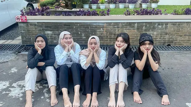 Fuji An dan sahabatnya (Instagram/fuji_an)