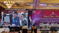 Saksi Paslon E2L-HJP Hilang, Rapat Pleno Rekapitulasi Suara Pilgub Sulut Diinterupsi