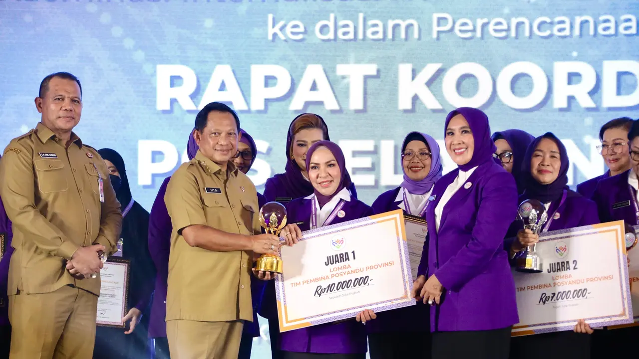 Mendagri Apresiasi Kiprah Posyandu, Punya Peran Penting sebagai Mesin Sosial di Tengah Masyarakat