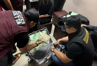 Upaya tersebut dilakukan seorang perempuan berinisial WNK yang diduga berperan sebagai kurir jaringan internasional. (Liputan6.com/Pramita Tristiawati)