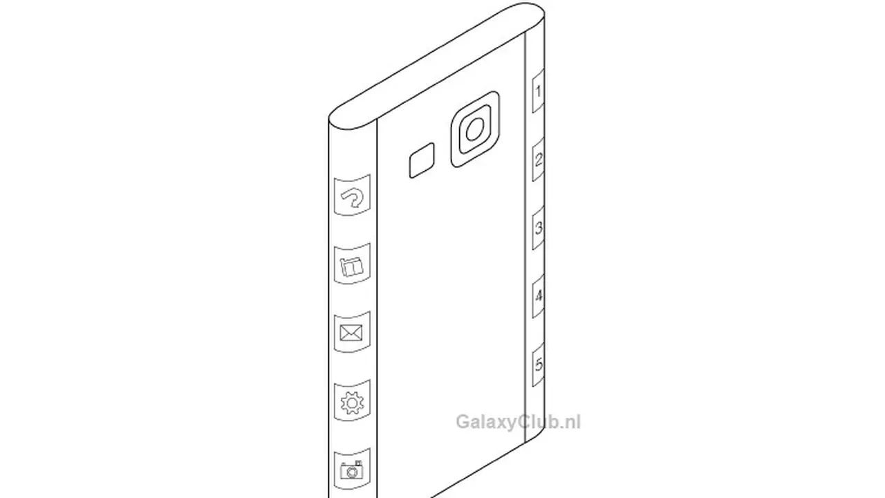 Samsung Akan Pakai Layar 3 Sisi di Galaxy Note 4?