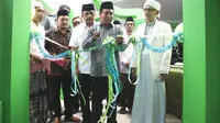 Resmikan Gedung Pemuda Ponpes Miftachus Sunnah II