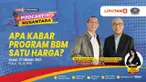 BBM Satu Harga merupakan program Pemerintah yang bertujuan untuk mewujudkan pembangunan yang merata dan berkeadilan di seluruh wilayah Negara Kesatuan Republik Indonesia (NKRI).