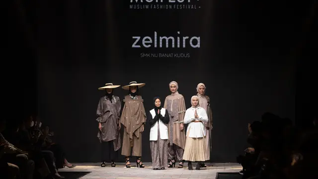 Zelmira brand fashion dari SMK NU Banat, Kudus, Jawa Tengah.