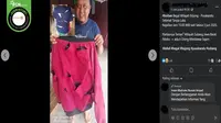 Gambar tangkapan layar kabar tentang seorang pria menjadi korban begal di Subang, Jawa Barat pada 3 Juni 2025. (sumber: Facebook)