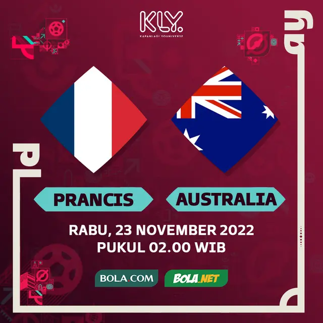 Prediksi Piala Dunia - Prancis Vs Australia