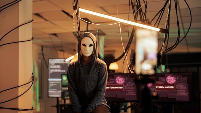 Ilustrasi topeng, sandiwara