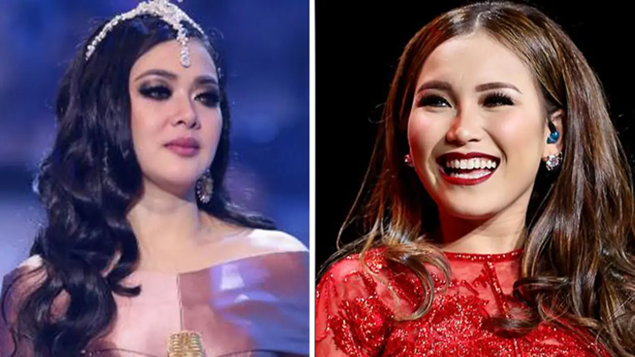 Syahrini dan Ayu Ting Ting