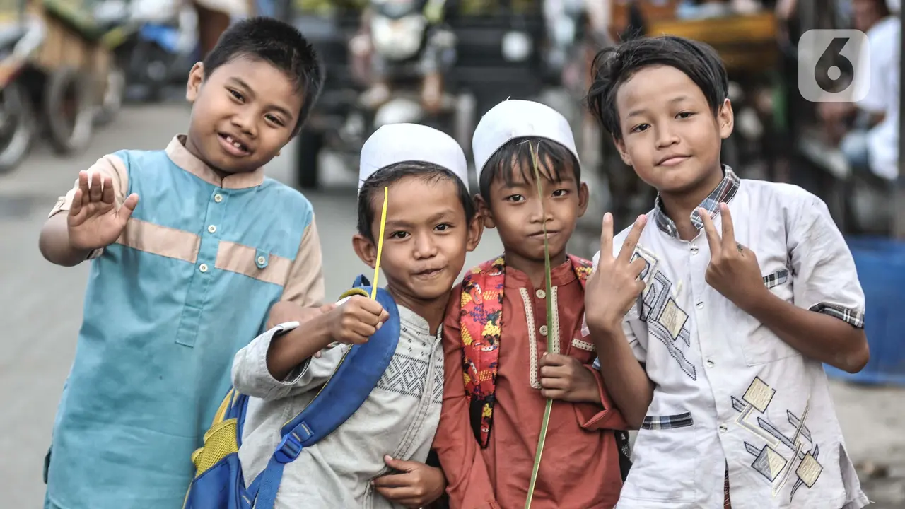 Ilustrasi anak Indonesia