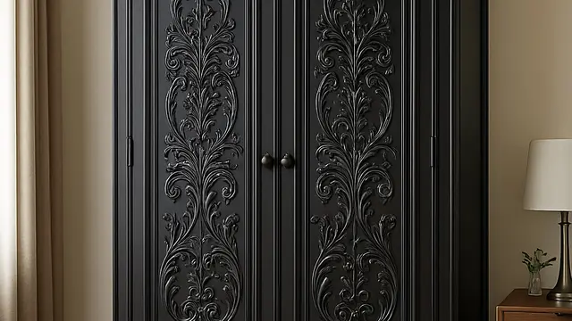 Ilustrasi Lemari Pakaian Bergaya Vintage dengan Sentuhan Modern/Liputan6 AI