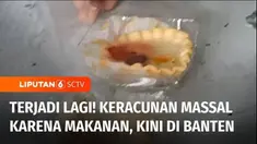 Puluhan siswa SD Negeri Kepentilan, Kota Cilegon, Banten, mengalami keracunan massal usai menyantap kue pie dari seorang pria tak dikenal. Sementara di Kabupaten Lebak, Banten, belasan siswa SD Negeri 2 Tambak Baya, juga keracunan massal setelah sara...