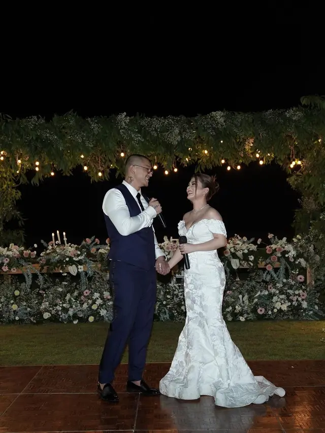 Baru Diungkap, Ini 7 Potret Resepsi Pernikahan Miller Khan dan Farina Rebecca