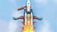 Roket ISRO yang membawa satelit utama. (Foto: Space.com)