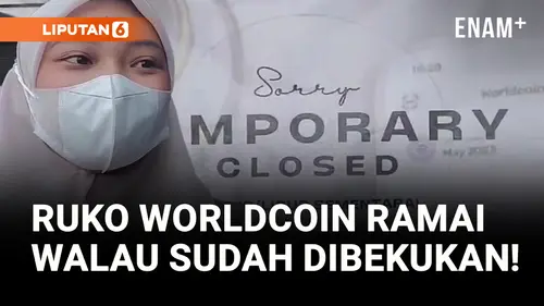 VIDEO: Ruko Worldcoin di Bekasi Masih Didatangi Warga!