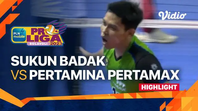 Berita video highlights laga pekan ketiga putaran pertama PLN Mobile Proliga 2023 kategori putra antara Kudus Sukun Badak melawan Jakarta Pertamina Pertamax, Jumat (20/1/2023) sore hari WIB.