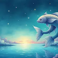 logo ramalan zodiak pisces (sumber: AI generated)