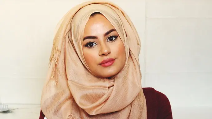 Hijab Tutorial Shawl ala Arab