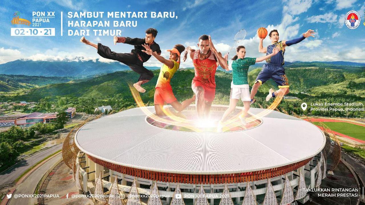 Poster PON XX Papua
