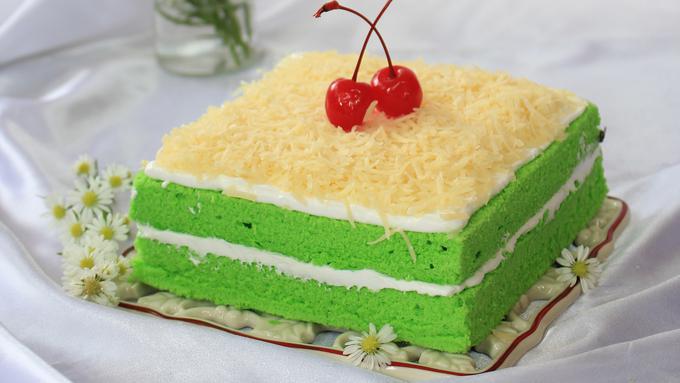 Resep Bolu Pandan Kukus Lapis Keju Lembut Lifestyle Fimela Com