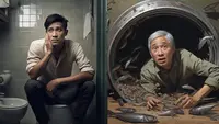 6 Editan Foto Artis ala Aurelie Moeremans Pakai AI Ini Kocak (IG/ai.relie)