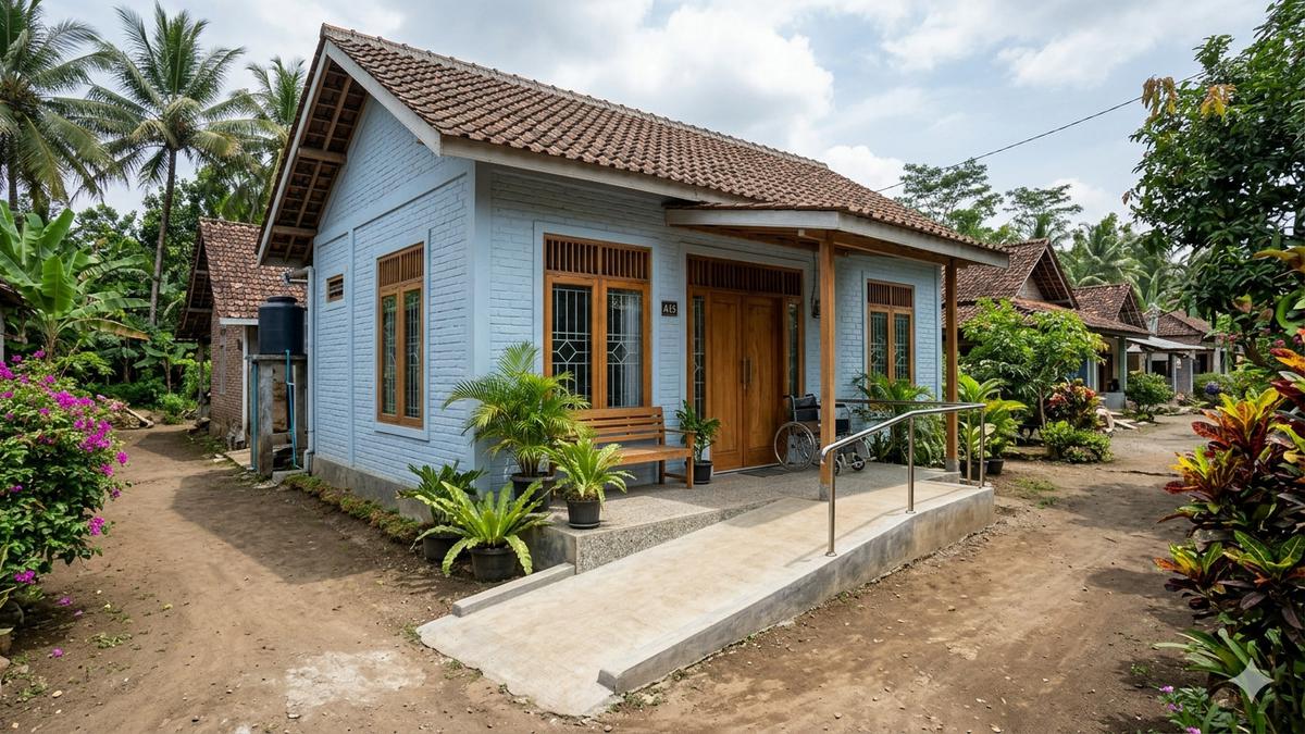 TOP 3: Desain Rumah Sederhana Rp50 Juta di Desa untuk Lansia hingga Inspirasi Taman Sayur Produktif