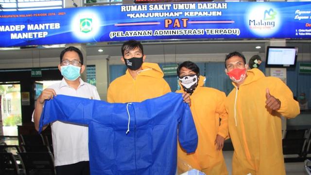 Komunitas Pesepak bola Malang Raya, Dokjreng FC, RSUD Kanjuruhan, COVID-19