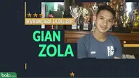 Wawancara Eksklusif Gian Zola. (Bola.com/Dody Iryawan)