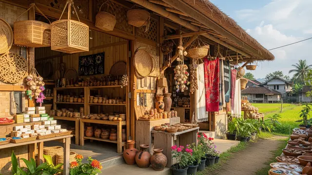 Toko Kerajinan Tangan Lokal/Gemini AI