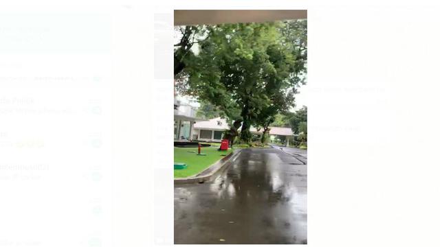 Istana Kepresidenan Jakarta sudah kembali kering usai banjir akibat hujan deras yang mengguyur Ibu Kota pada Selasa (25/2/2020) dini hari.