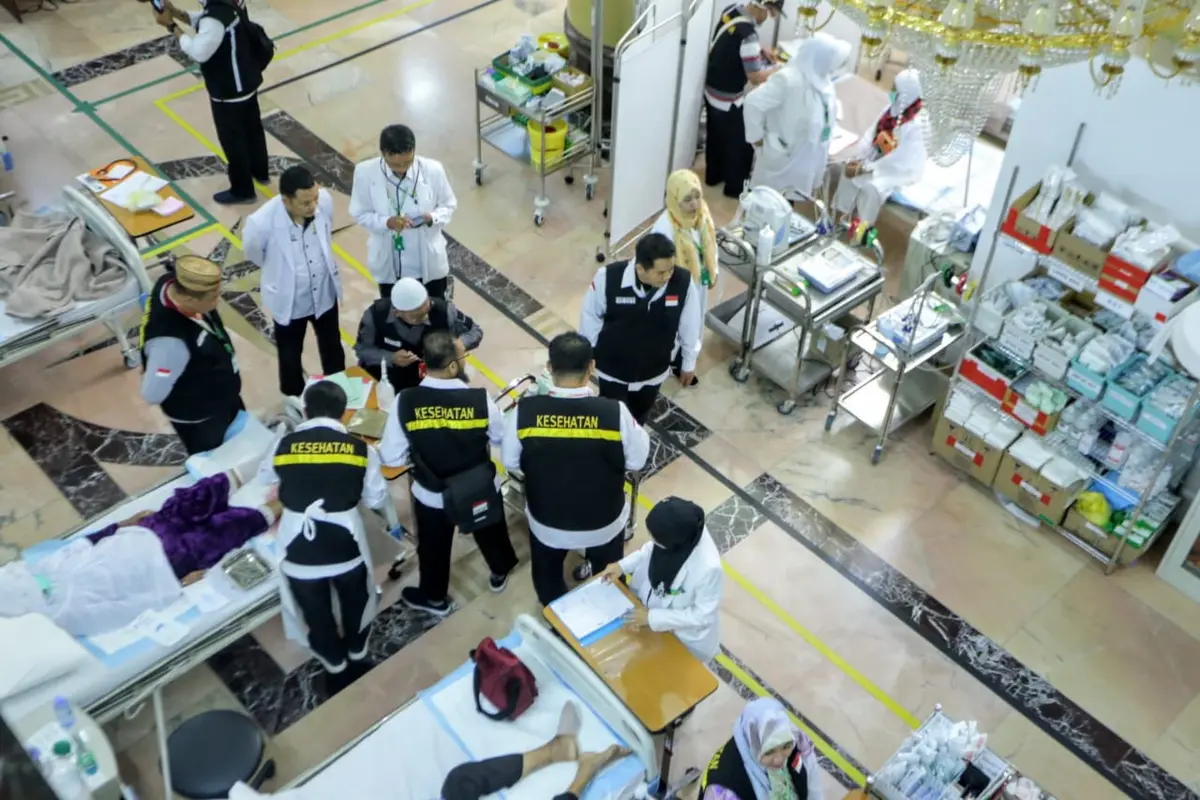 Penanganan Jemaah Haji Sakit di KKHI Makkah. Bahauddin/MCH
