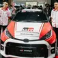 Ryan Nirwan (kiri) dan Adi Indiarto (kanan) pereli baru yang masuk dalam skuad Toyota Gazoo Racing Indonesia (ist)