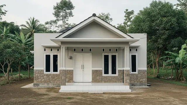 9 Model Rumah Minimalis Desa Cocok untuk Hidup Sederhana Tanpa Utang, Nyaman dan Asri