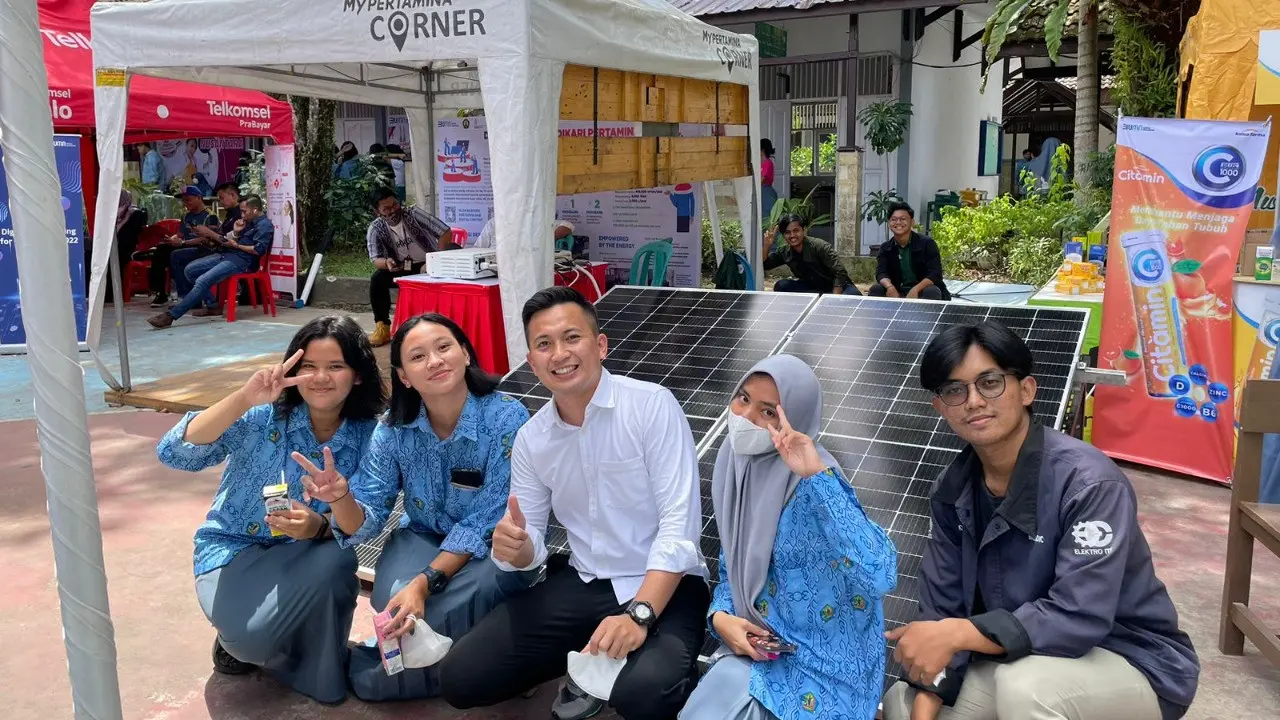 PT Pertamina (Persero) bersama Kementerian BUMN menggelar kegiatan Gen Z Talent Activation di SMAN 5 Balikpapan bertempat di SMAN 5 Balikpapan, Jumat (7/10/2022).