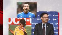 Andres Escobar, John Terry dan Josep Maria Bartomeu. (Bola.com/Dody Iryawan)