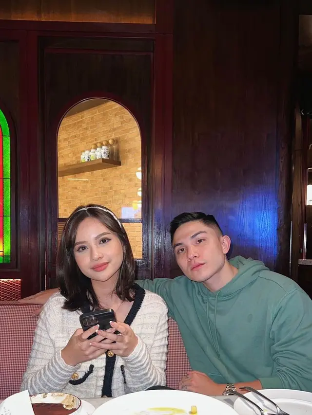 Potret romantis Anggi Marito dan Kenji Ganessha (Foto: Instagram kenjiganessha)