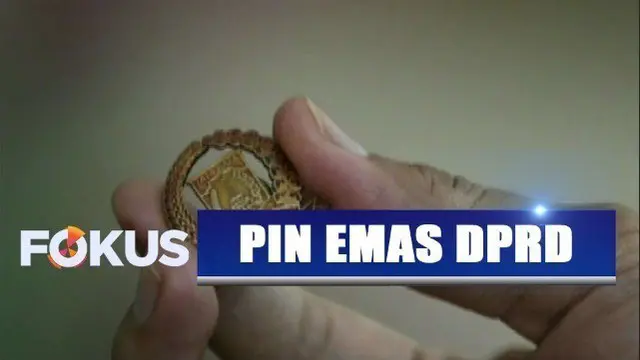 Viral pin emas anggota DPRD DKI Jakarta berbiaya fantastis. Sebagian anggota DPRD beranggapan pin emas pemborosan anggaran tetapi sebagian lain merasa hal ini wajar.