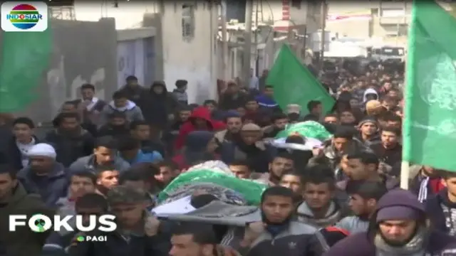 Warga Palestina kembali terpicu amarahnya setelah dua remaja palestina tewas ditembak tentara Israel di perbatasan Jalur Gaza.
