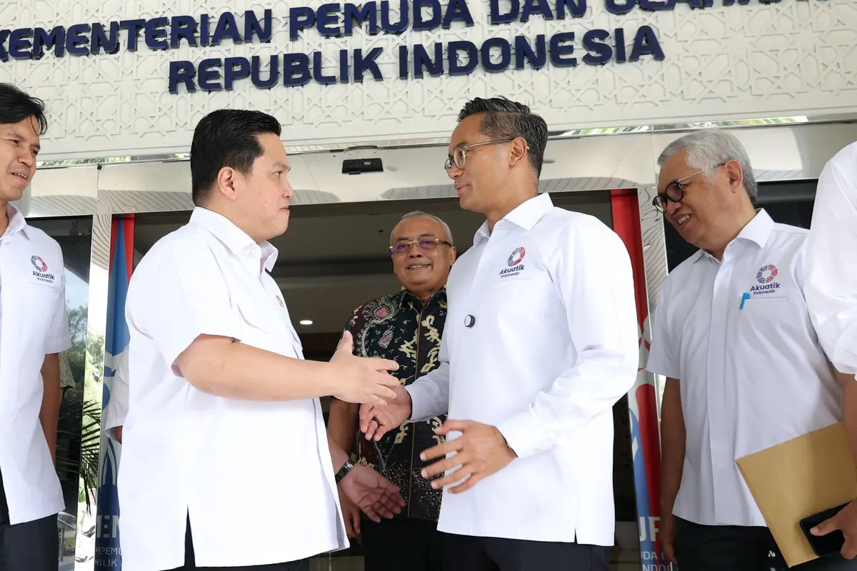 Akuatik Indonesia, Menpora