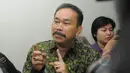 Bupati nonaktif Tapanuli Tengah, Raja Bonaran Situmeang seusai menjalani sidang perdana di Pengadilan Tipikor, Jakarta, Kamis (23/2/2015). Raja Bonaran didakwa menyuap mantan Ketua MK Akil Mochtar senilai Rp 1,8 miliar. (Liputan6.com/Herman Zakharia)