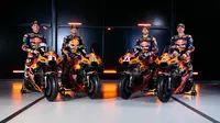 KTM melakukan launching untuk dua timnya di ajang MotoGP 2025: Red Bull KTM Tech 3 dan Red Bull KTM Factory Racing. (X/KTM)
