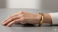 Gelang Emas 20 Gram 24 Karat Model Bangle