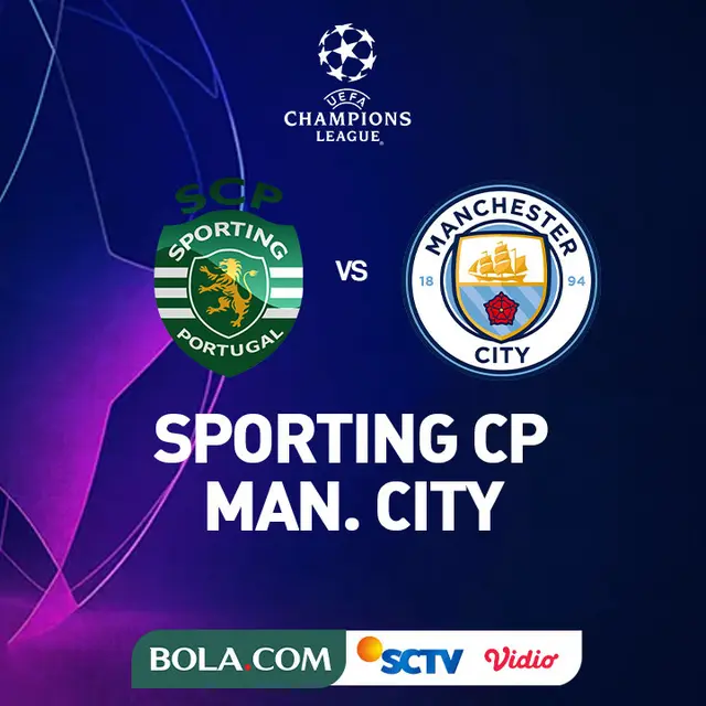 Liga Champions - Sporting CP Vs Man. City