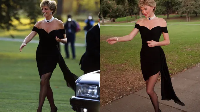 Bikin Kaget! Gaya Totalitas Elsa Hosk Pakai Revenge Dress untuk Kostum Halloween, Posenya Semirip Aslinya