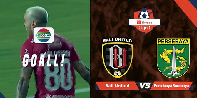 VIDEO: Kerja Sama Apik Pemain Bali United Hasilkan Gol
